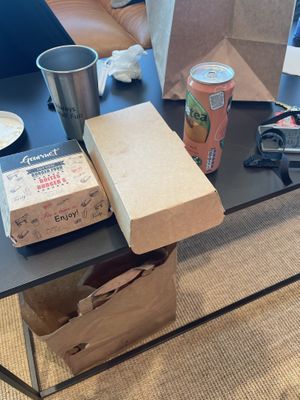 The order #Veganuary at Vegedal - Place de Rungis in Paris