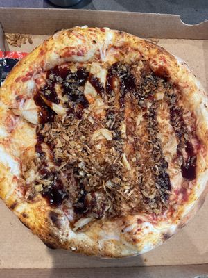 Smoky chicken  at Vegedal - Place de Rungis in Paris