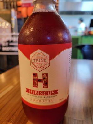 Hibiscus kombucha at Diez de Diez - 10/10 in San Salvador