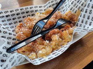 Mac n cheese at Diez de Diez - 10/10 in San Salvador