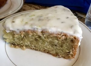 Myself and 2 friends had the best meal here at the Blue Brick Cafe in East Dulwich yesterday. My choice was the mild squash curry and the delicious cake was lime and lavender. We were so happy and will be sure to return. Friendly service. at Blue Brick Cafe in South East London