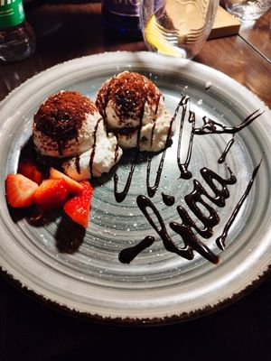 Tiramisu at Gioia in Dusseldorf