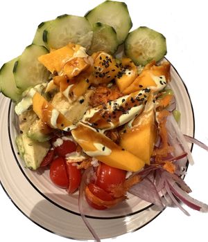 Vegan Poke Bowl - why, thank you kindly! at Maura in Mallorca