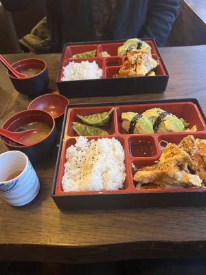 Lunch bento special  at Atami Japanese Cuisine in Dundalk