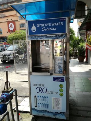 Refill your water close by sweet veggie at Sweet Veggie in Kuala Lumpur