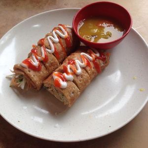 Salad roll ( vegetarian) at Sweet Veggie in Kuala Lumpur