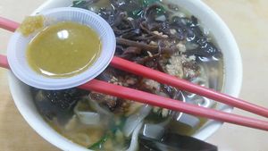 Ban mee at Sweet Veggie in Kuala Lumpur