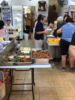 Cashier counter  at Sweet Veggie in Kuala Lumpur