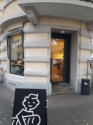 Outside at Walter Buchmann in Zurich