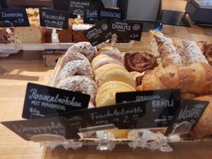 Pastries at Walter Buchmann in Zurich