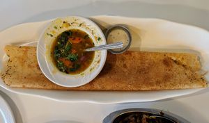 Masala Dosa at The Vegetarian in St Croix Falls