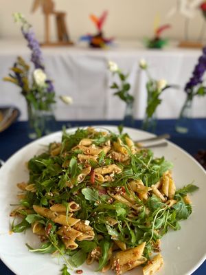 Vegan salad catering at Gästehaus am Klostersee in Kloster Lehnin