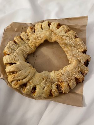 Tomato & Olive Pastry from 269 Fast Vegan Food, Heraklion, Greece  at 269 Fast Vegan Food in Crete