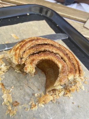 Tahini pie  at 269 Fast Vegan Food in Crete