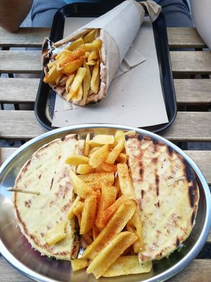 Amazing Tzaziki at 269 Fast Vegan Food in Crete