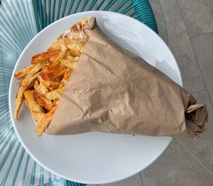 “Pork” wrap  at 269 Fast Vegan Food in Crete