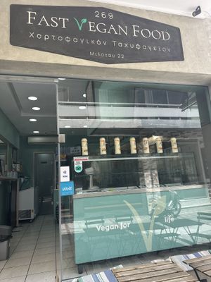   at 269 Fast Vegan Food in Crete