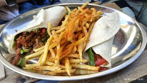 Minzed tacos at 269 Fast Vegan Food in Crete