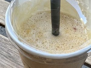 Fresh mixed juice  at 269 Fast Vegan Food in Crete