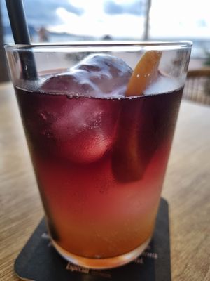 El tinto de verrano at Basal Grill & Beach in Gran Canaria