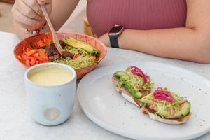 Vegan lunch! at Plant Based Paradise Kailua in Kailua