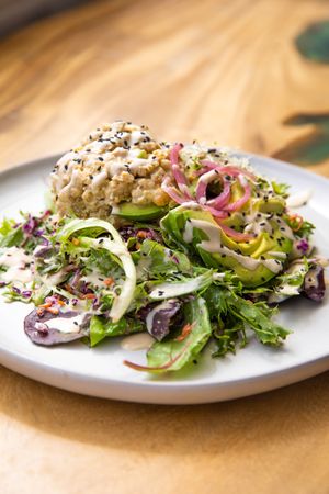 Chickpea Toona Salad at Plant Based Paradise Kailua in Kailua