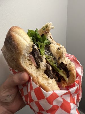 Burger   at Plant Based Paradise Kailua in Kailua