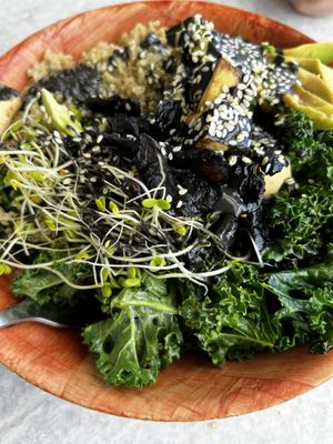 Sesame Buddha bowl 10/10!  at Plant Based Paradise Kailua in Kailua