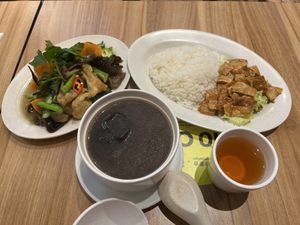 Set meal for 1 pax   at Zuya Vegetarian Cuisines 竹雅素食 - Tiong Bahru Plaza in Central Singapore