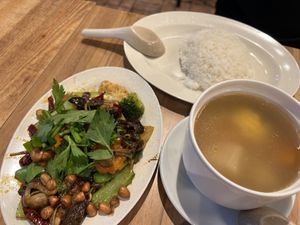 MLXG set  at Zuya Vegetarian Cuisines 竹雅素食 - Tiong Bahru Plaza in Central Singapore