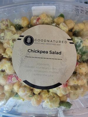 Vegan Chickpea Salad at GoodNatured in Laconia