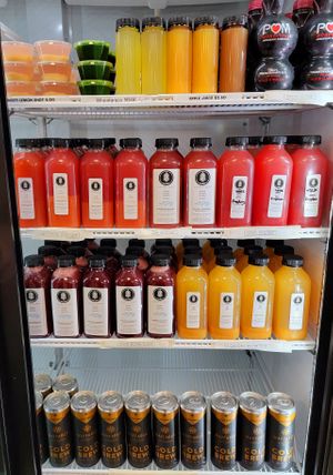 Drink Cooler stocked at GoodNatured in Laconia