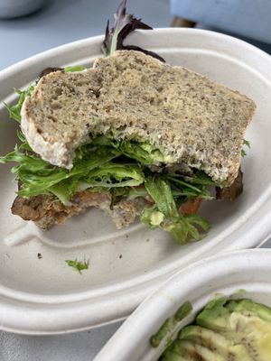 Chomped vegan blt at GoodNatured in Laconia