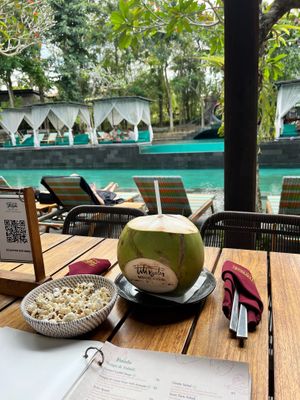 Amazing place! Beautiful pool, whole vegan menu, good service. Amazing atmosphere.  at Titi Batu in Ubud