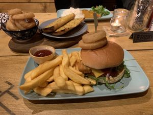 BBQ CHICK'N BURGER at VK Plant Based Diner in Waterlooville