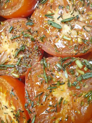 Tomato 🍅 🍅 😋 at VK Plant Based Diner in Waterlooville