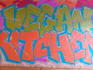 awesome aesthetic at VK Plant Based Diner in Waterlooville