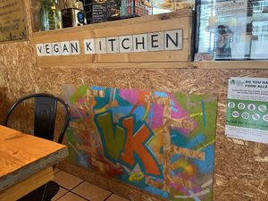   at VK Plant Based Diner in Waterlooville
