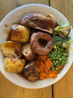 Chcken Wellington option  at VK Plant Based Diner in Waterlooville