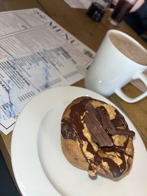 Cookie cup  at VK Plant Based Diner in Waterlooville