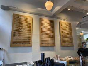 Inside  at Bocca Coffee in Amsterdam