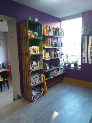 Lovely extras to buy at Divine Coffee House in Nottingham