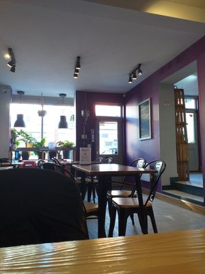 Light and airy at Divine Coffee House in Nottingham