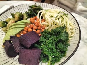 Quinoa Buddha bowl at Josephine's Coffee in Attard