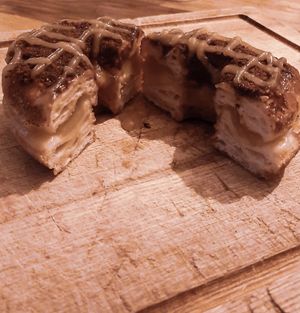 Cinnamon Apple Compote Cross at Royal Donuts in Offenburg