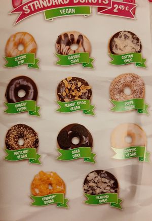 vegan donuts at Royal Donuts in Offenburg