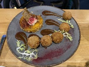 Stek z dyni at Restauracja Dwa Noże in Ustron