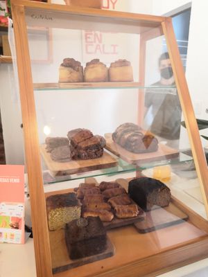 Pastries, some are vegan at Cumbre Masa Madre in Cali