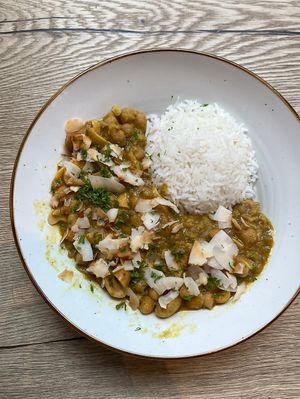 Kichererbsen Curry  at Listich in Hannover