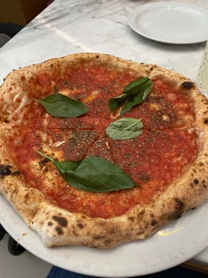 Marinara pizza #Veganuary at Rossopomodoro in Copenhagen